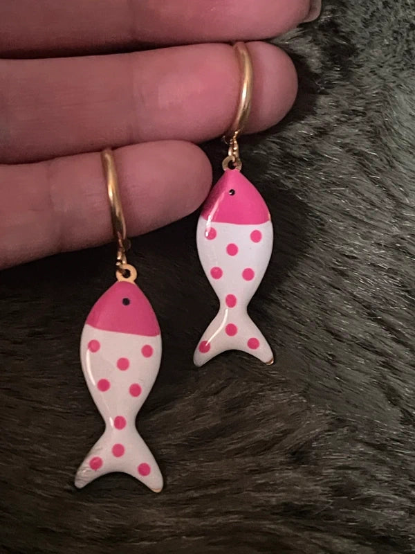 Polka-Dot Pisces | Pink