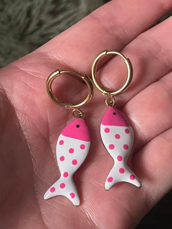 Polka-Dot Pisces | Pink