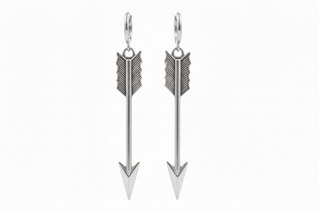 Urban Arrow Earrings | Gold