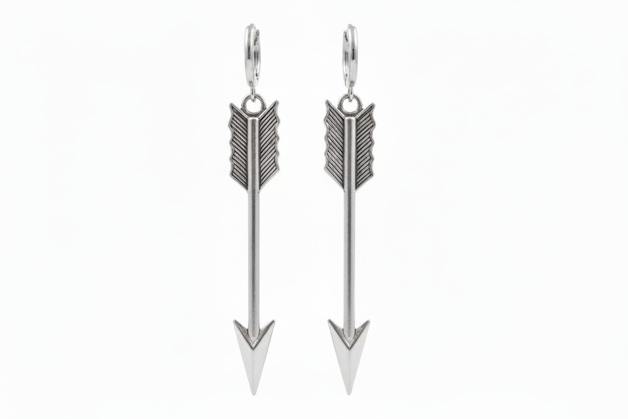 Urban Arrow Earrings | Gold
