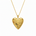 Helios Heart Medallion | Gold