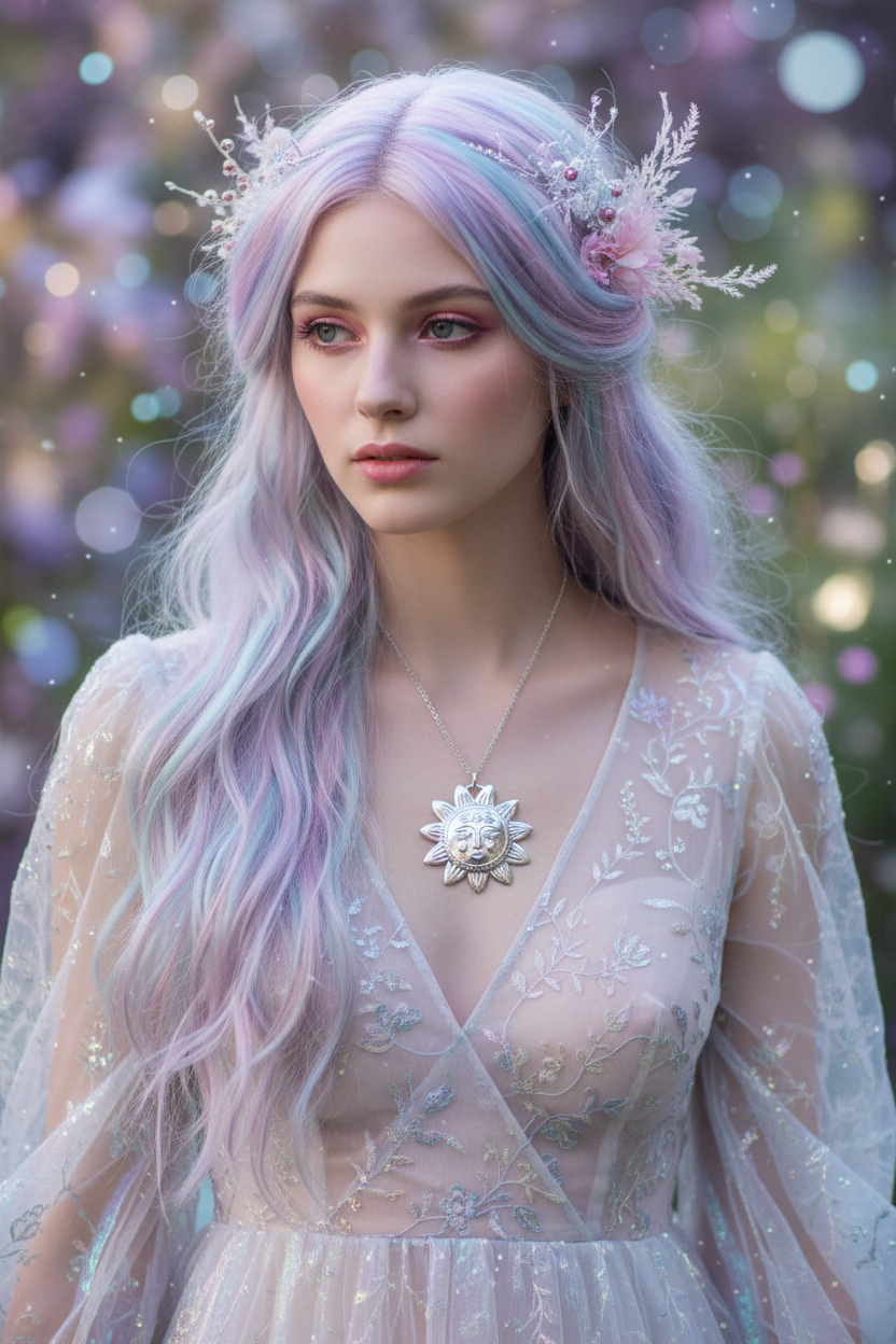 Helios Sun Medallion | Silver