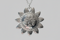 Helios Sun Medallion | Silver