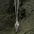 Bohemian Sea Charm Necklace | Silver