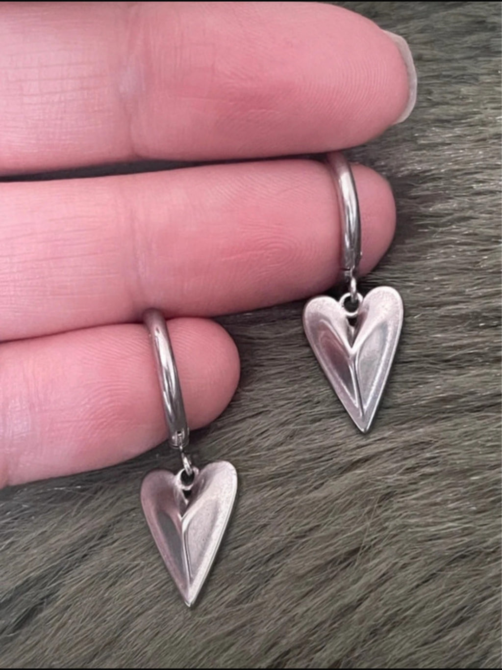 Sentinel Heart Hoops | Silver