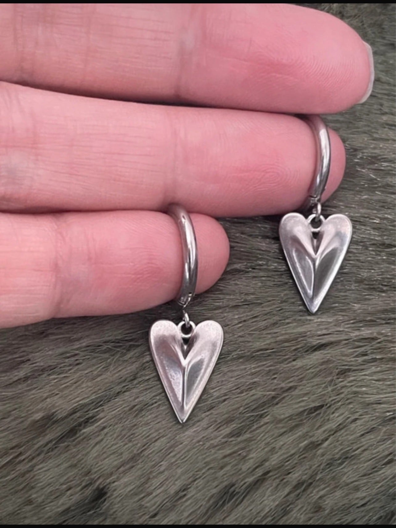 Sentinel Heart Hoops | Silver