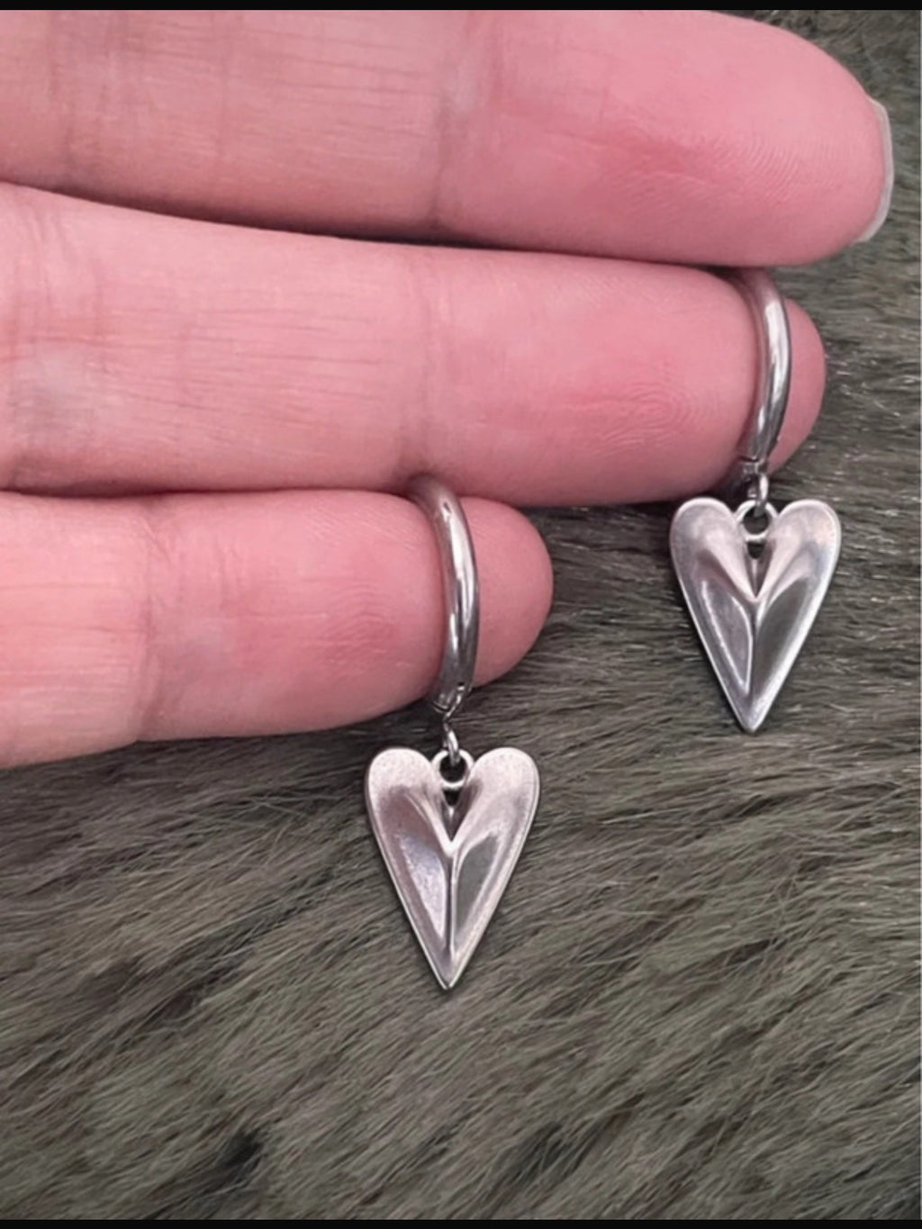 Sentinel Heart Hoops | Silver