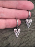 Sentinel Heart Hoops | Silver