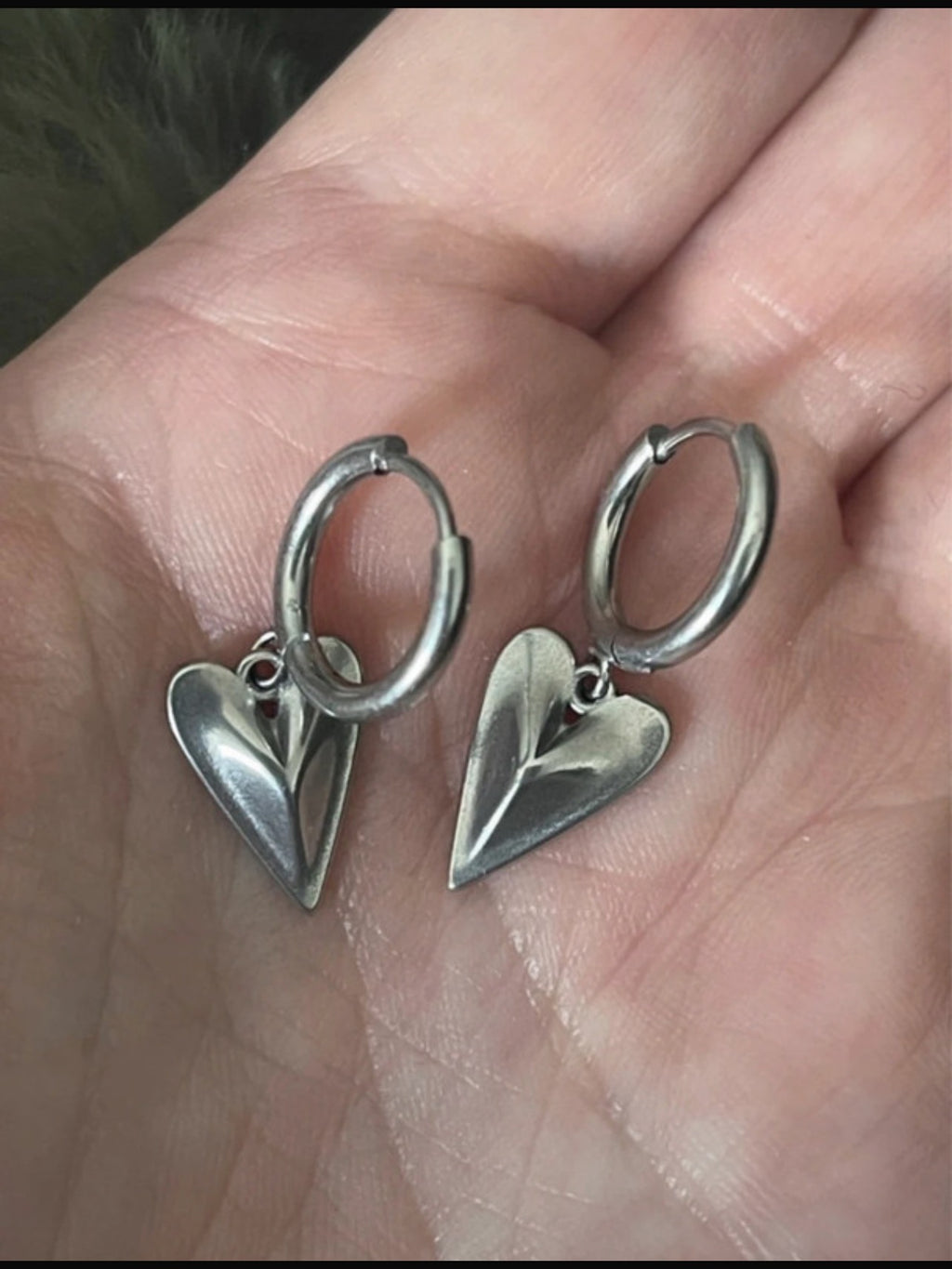 Sentinel Heart Hoops | Silver