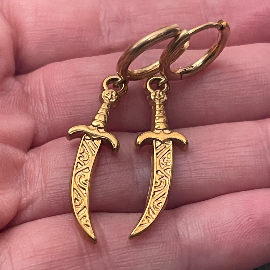 Cutlass Hoops | Gold