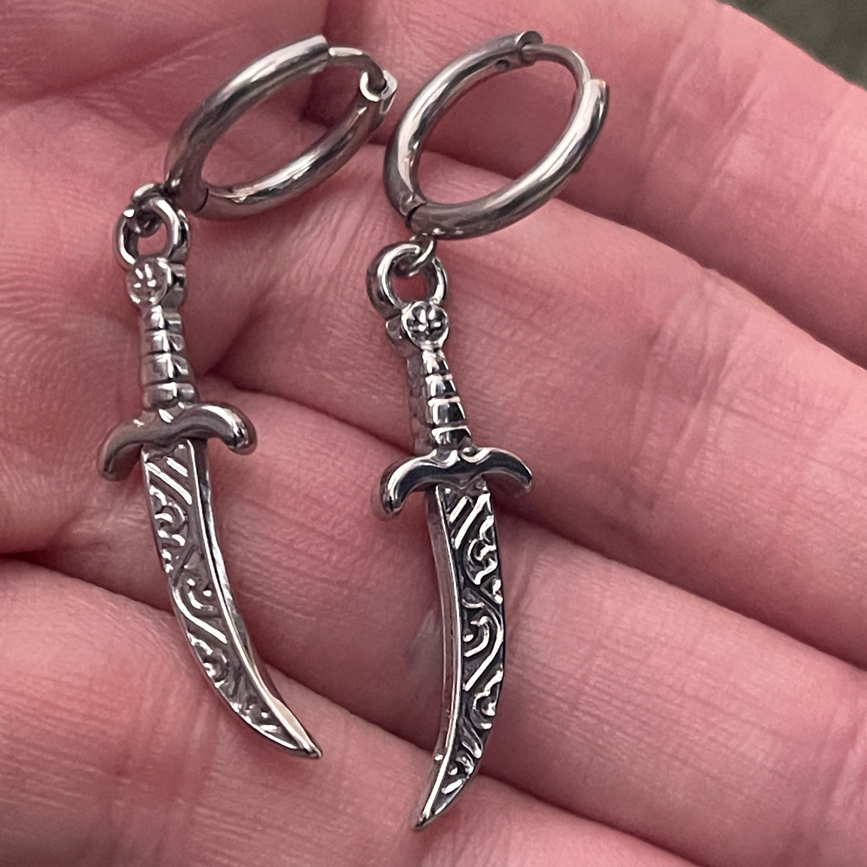 Cutlass Hoops | Silver