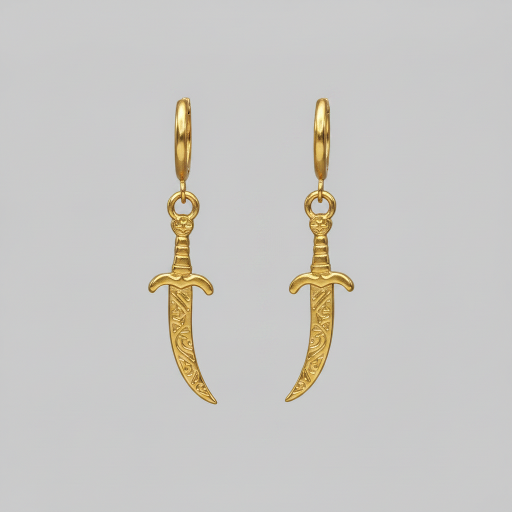 Cutlass Hoops | Silver