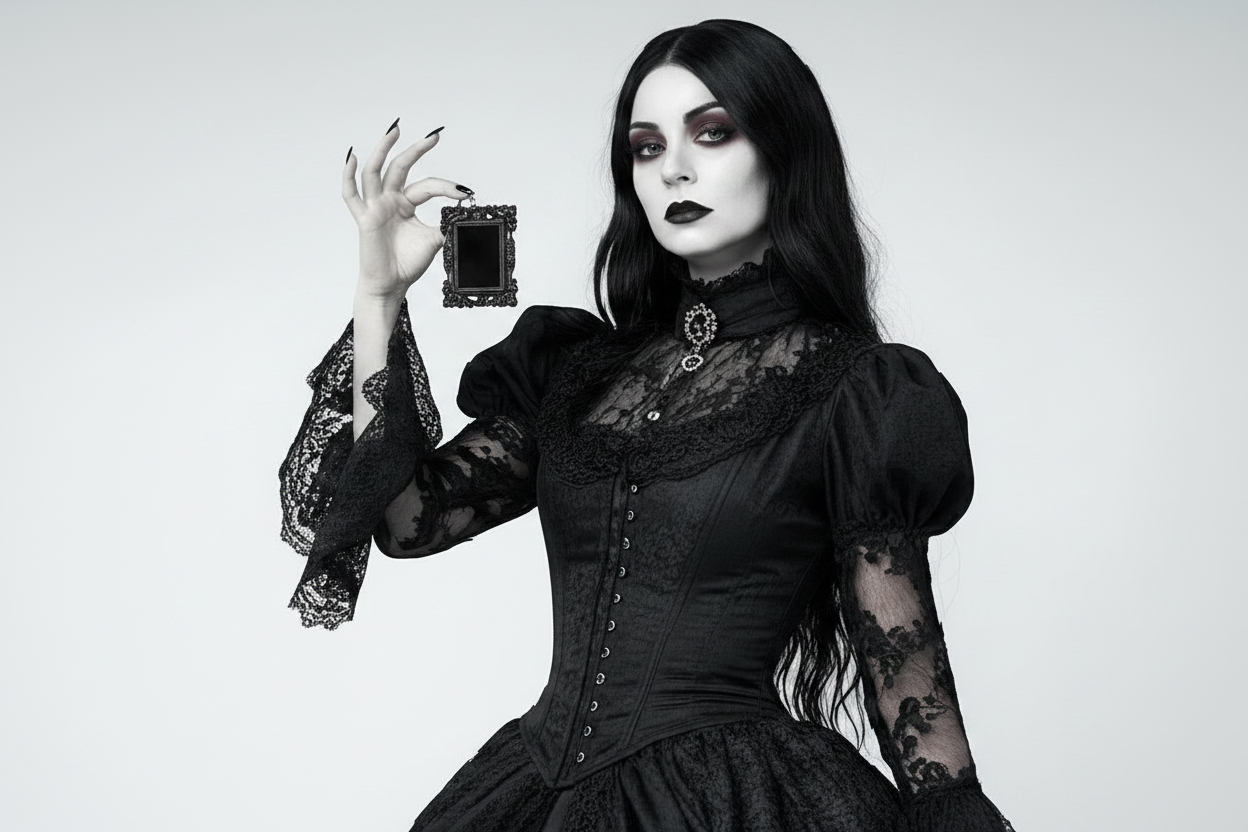 The Haunted Portrait | Ornate Gothic Wall Frame