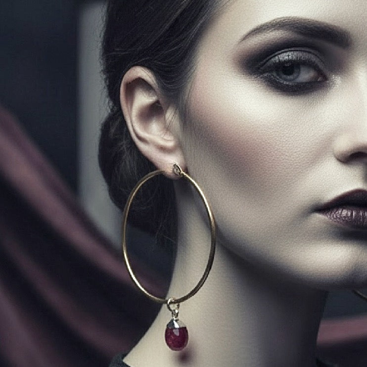 Midnight Blood Moon | Gold
