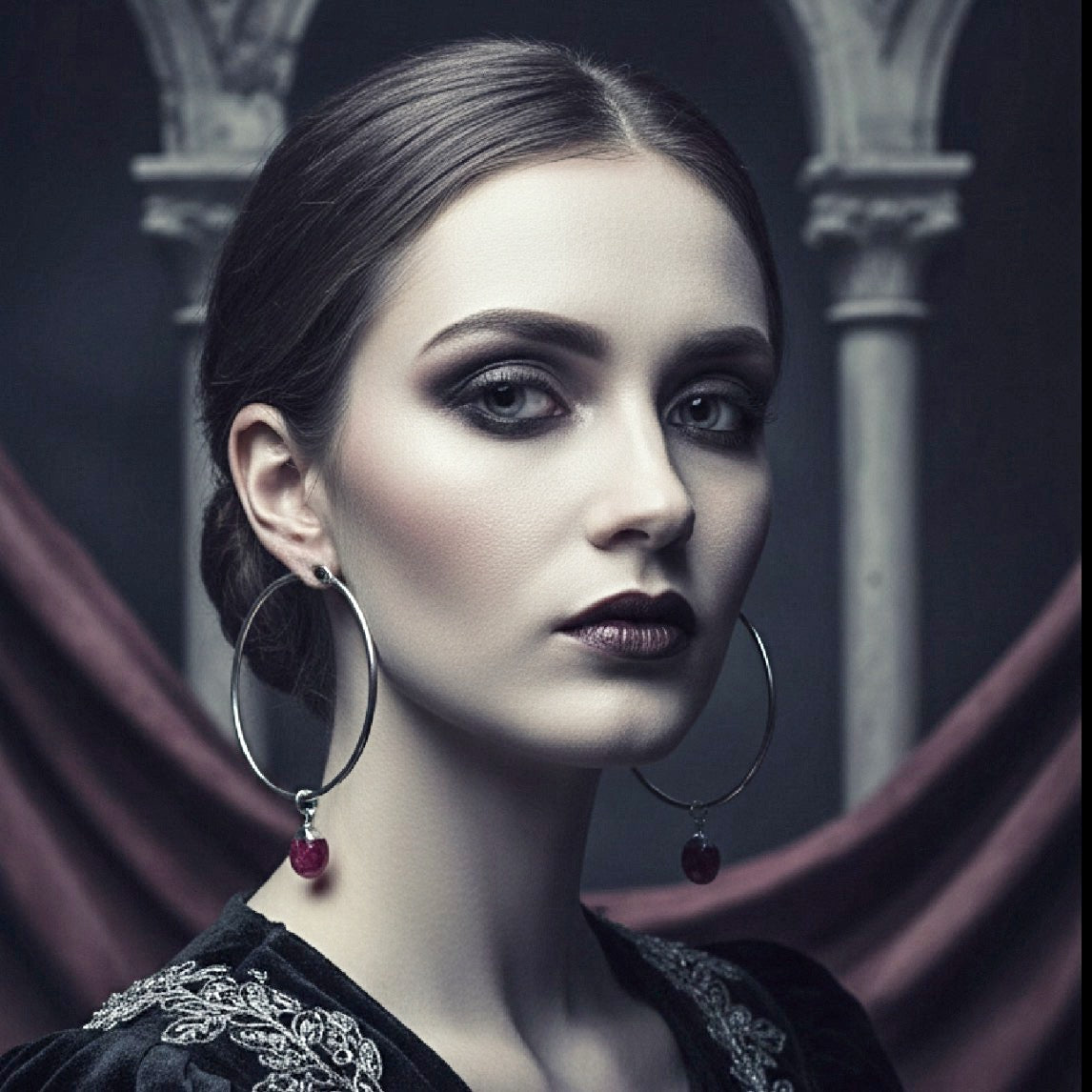 Midnight Blood Moon | Silver