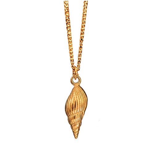 Bohemian Sea Charm Necklace | Silver