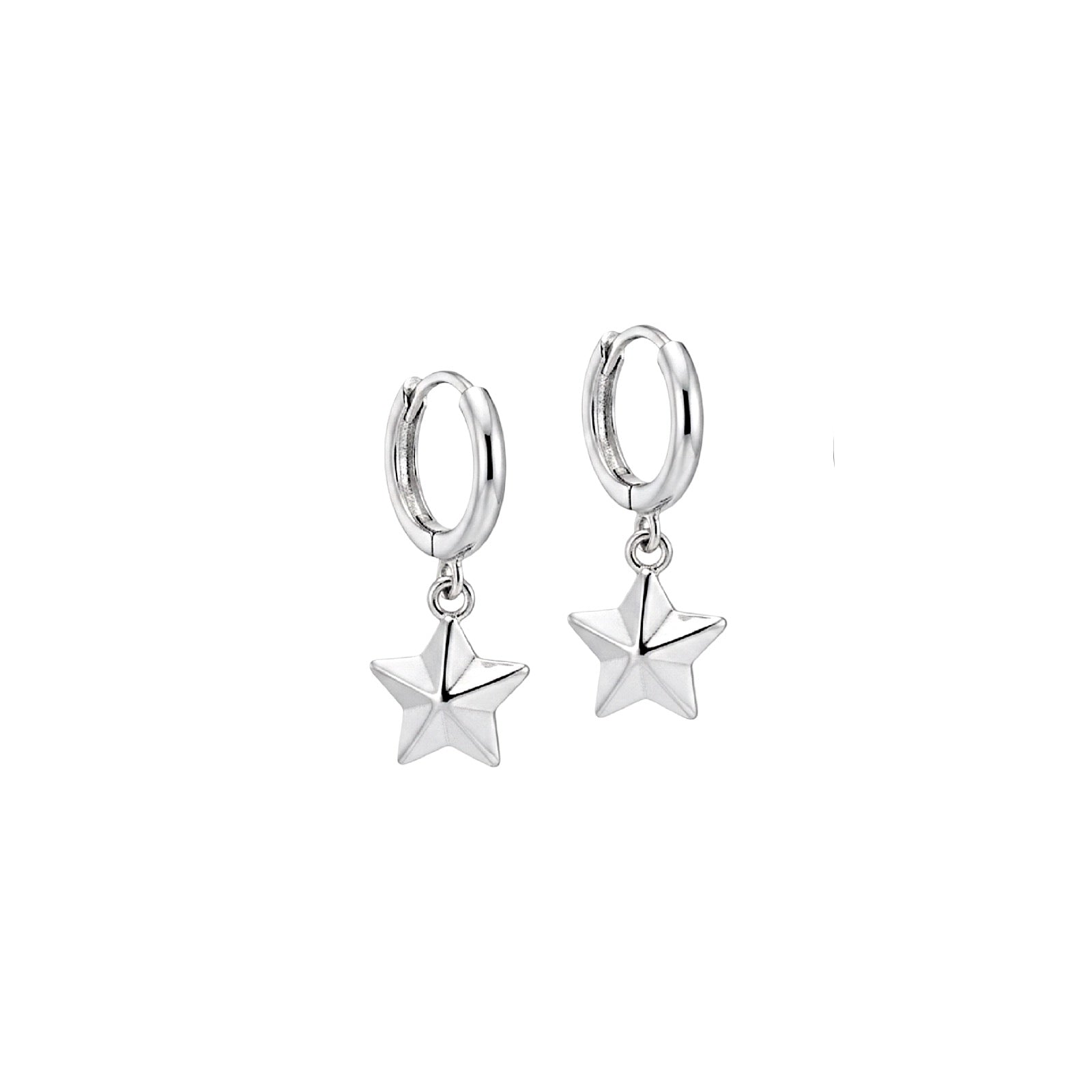 Gold Stella Mini Hoops