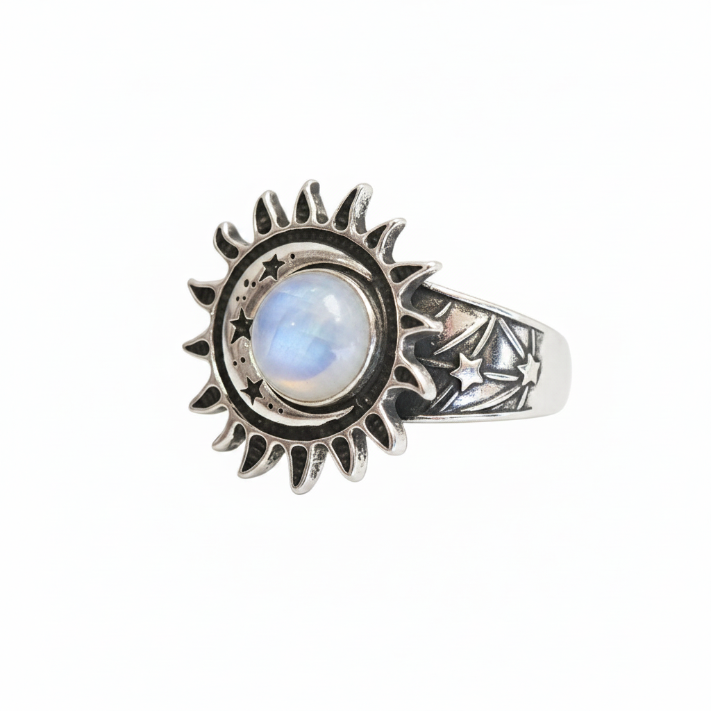 Astro Moonstone Ring