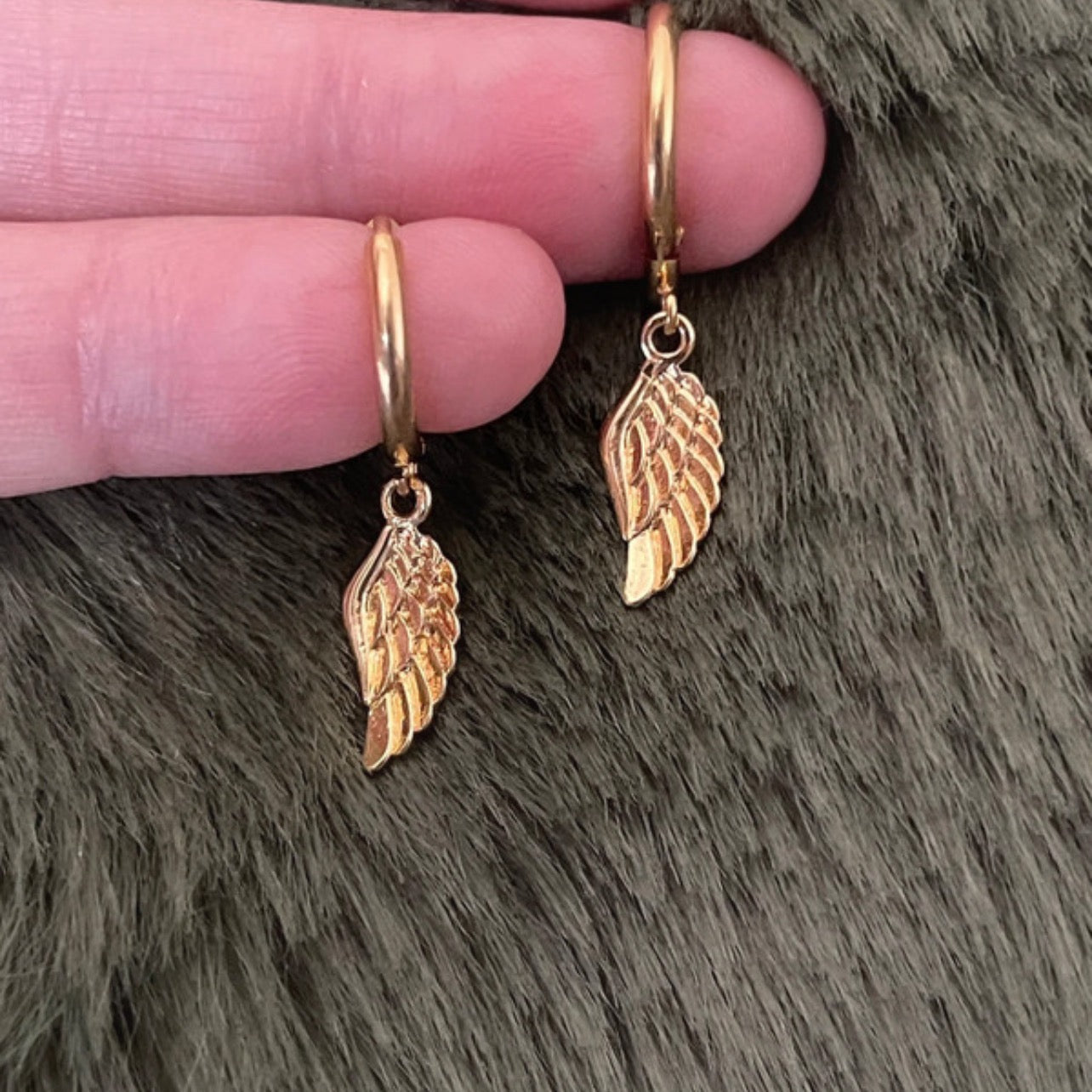Seraph Mini Hoops | Gold