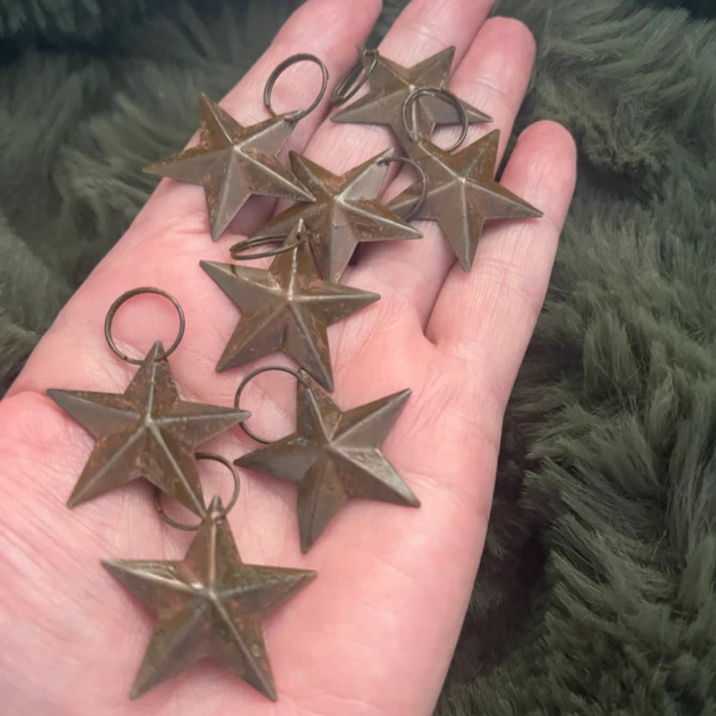 Small Handcrafted Rustic Star | Boho Celestial Wall Decor