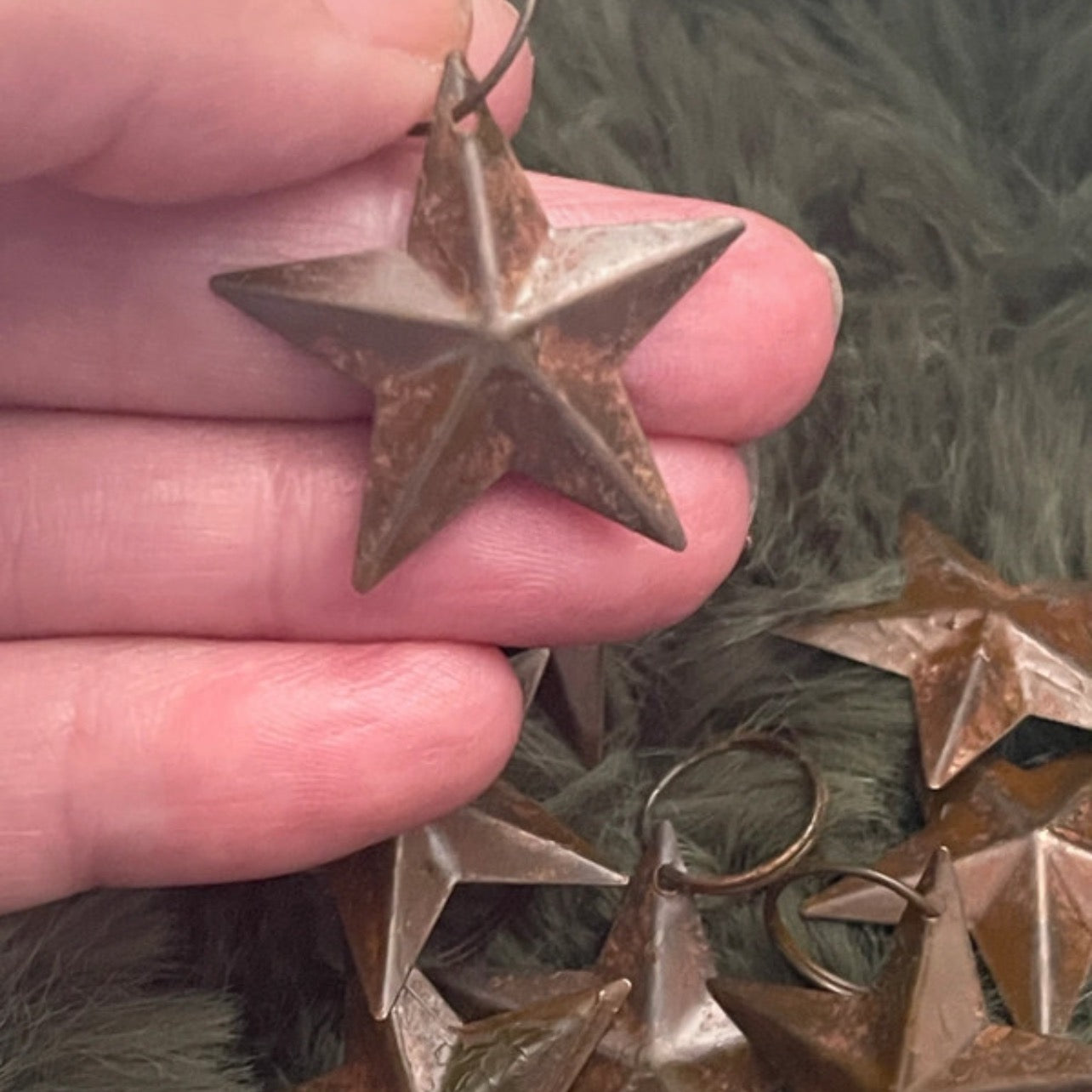 Small Handcrafted Rustic Star | Boho Celestial Wall Decor