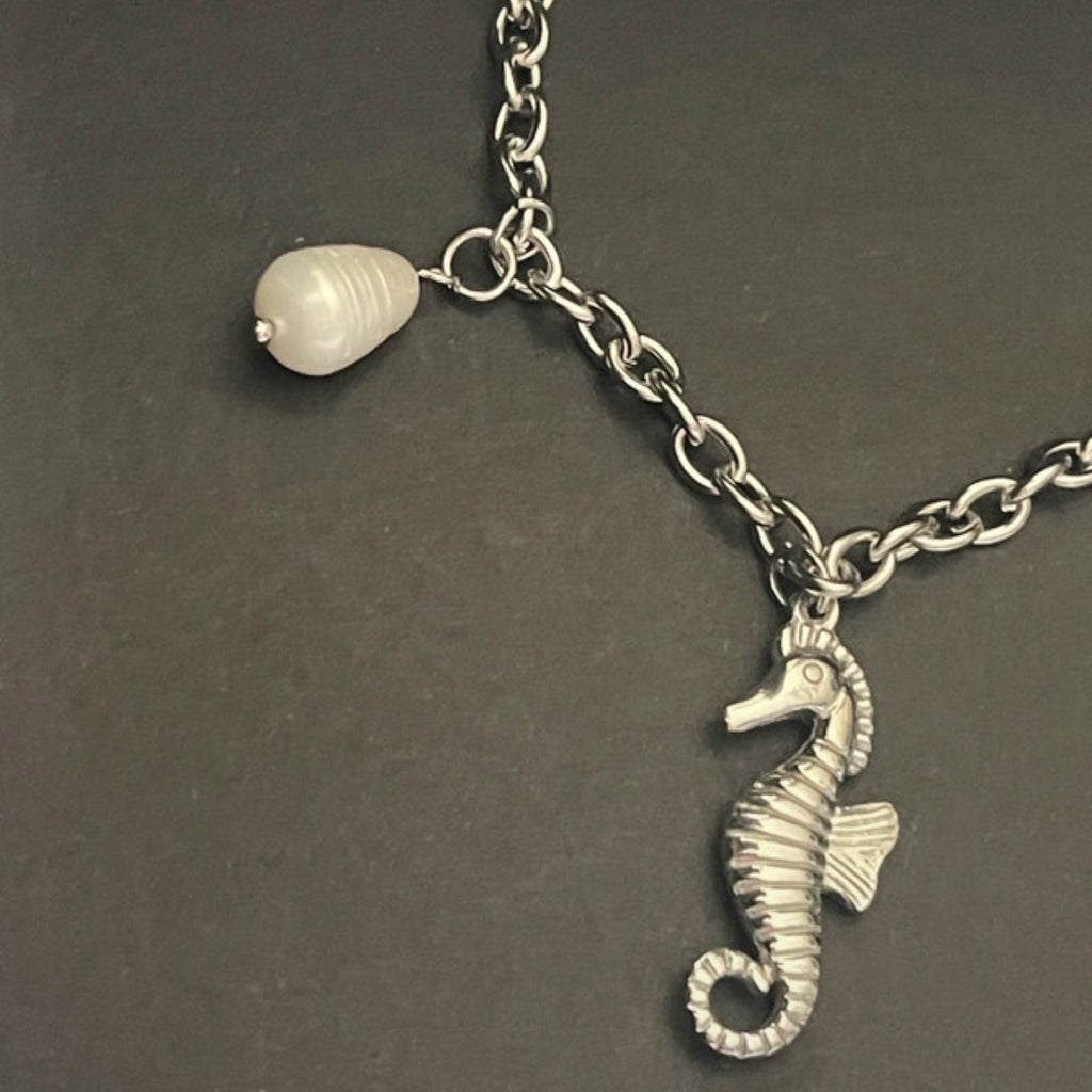 The Ocean Dreamer Charm Bracelet | Silver
