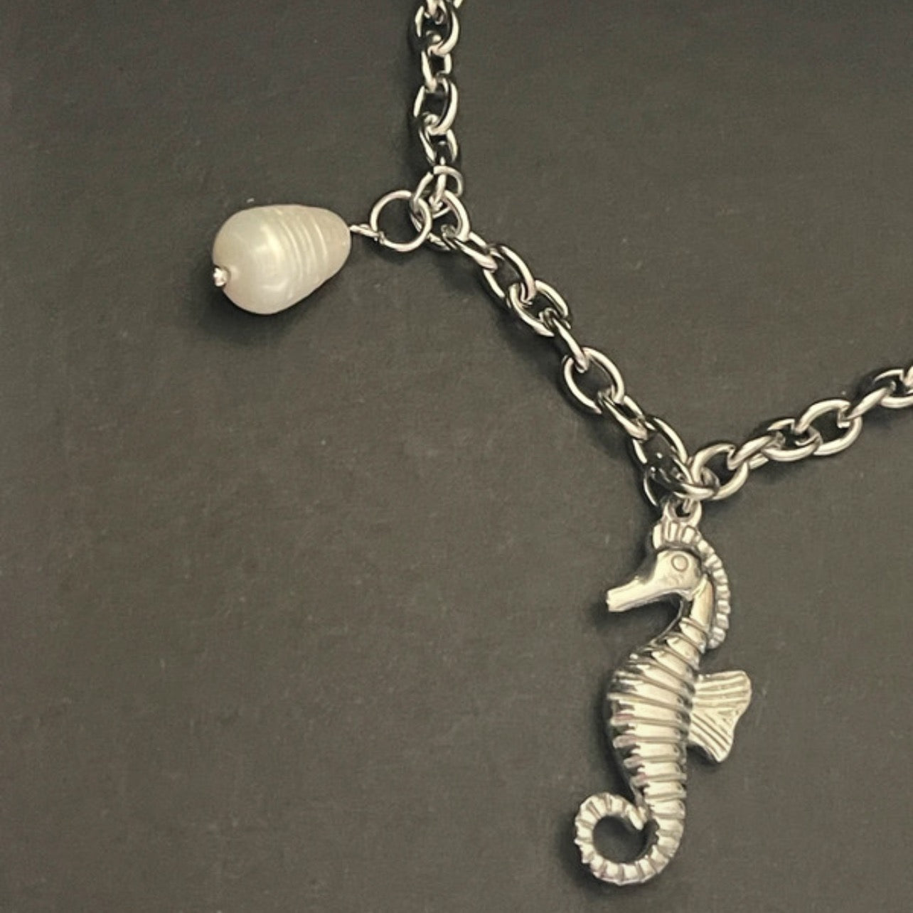The Ocean Dreamer Charm Bracelet | Silver