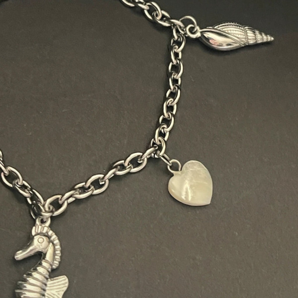 The Ocean Dreamer Charm Bracelet | Silver