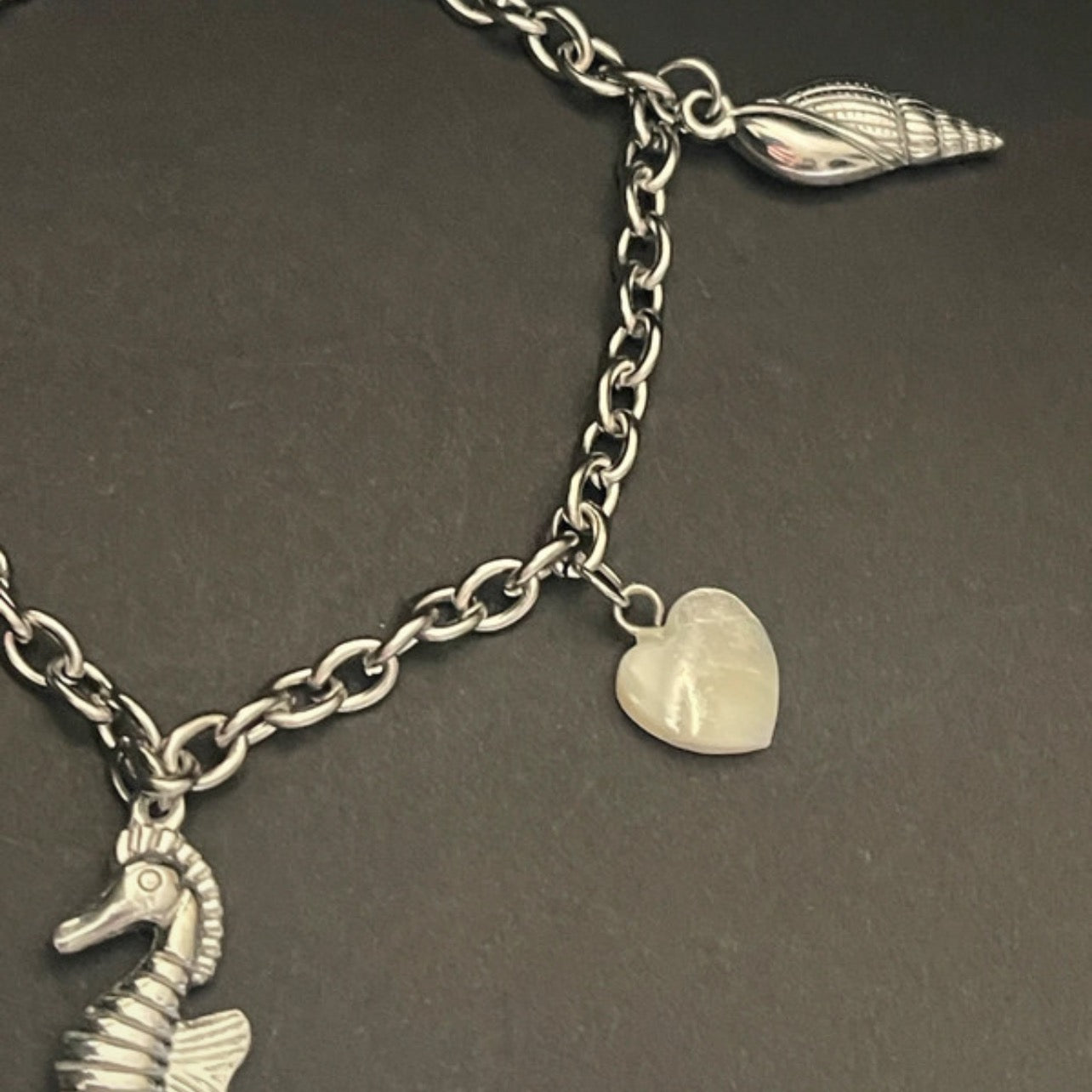 The Ocean Dreamer Charm Bracelet | Silver