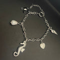 The Ocean Dreamer Charm Bracelet | Silver
