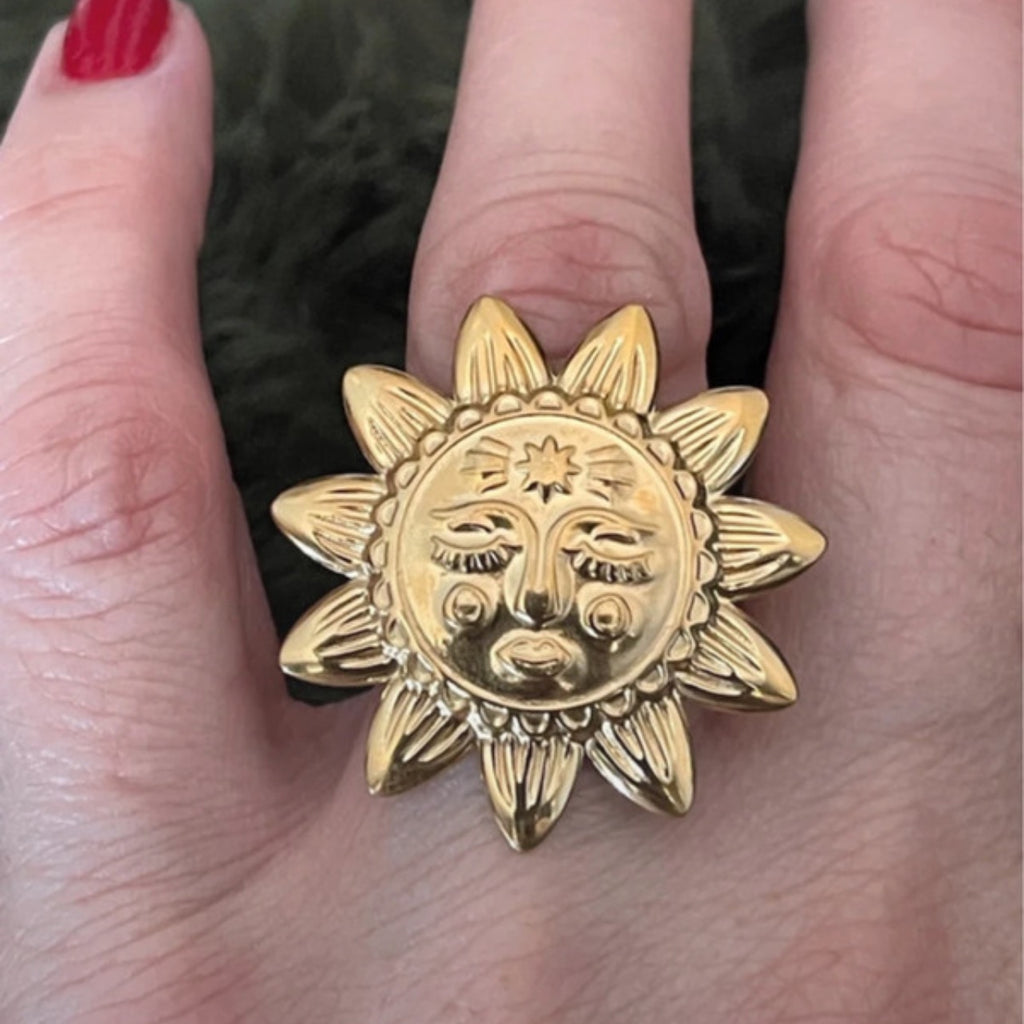 Helios Sun Ring
 | Gold