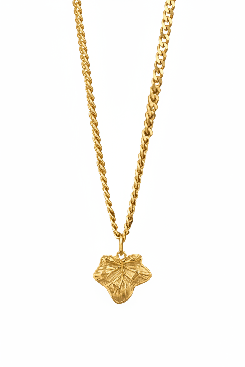 Poison Ivy Necklace | Silver