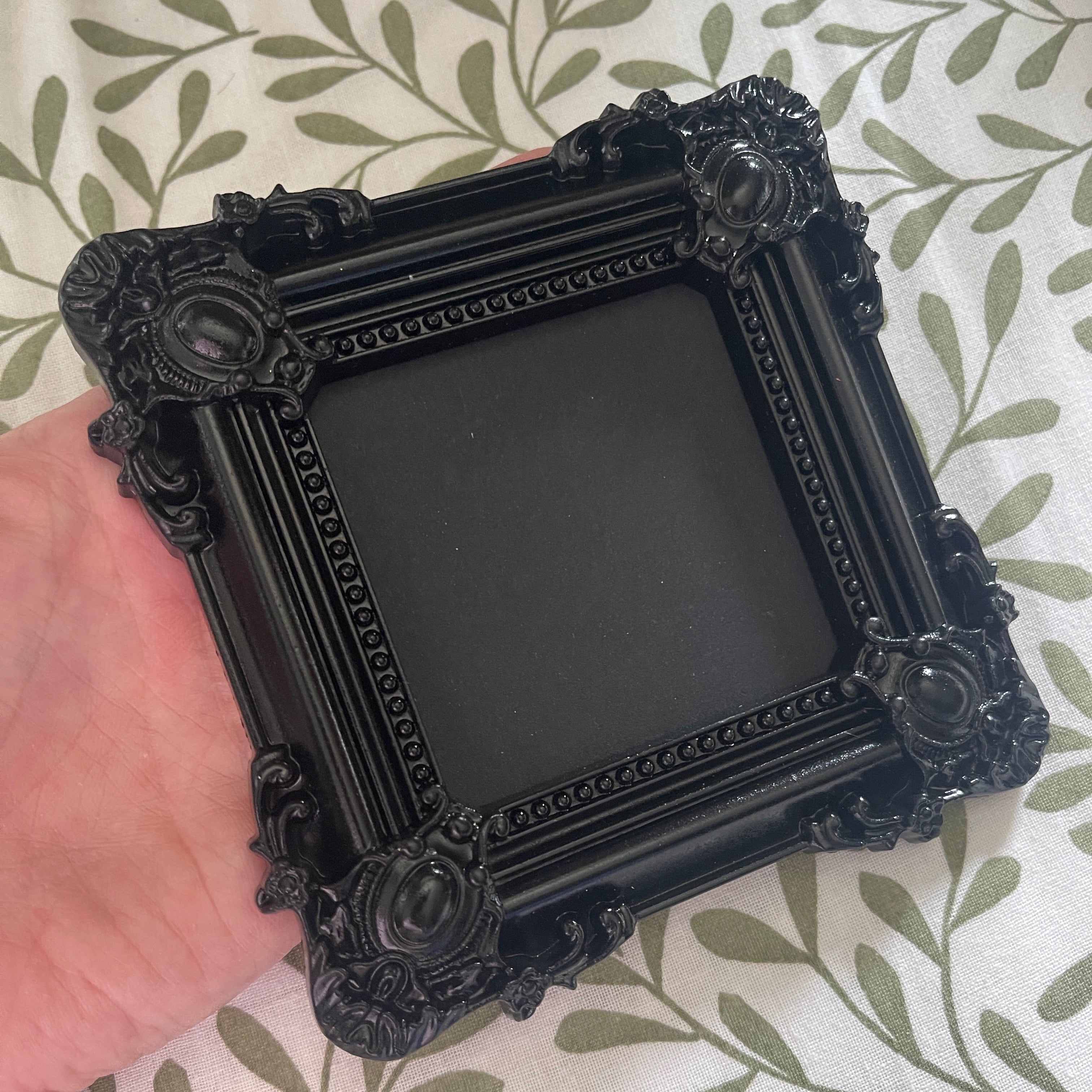 The Obsidian Square | Ornate Gothic Photo Frame