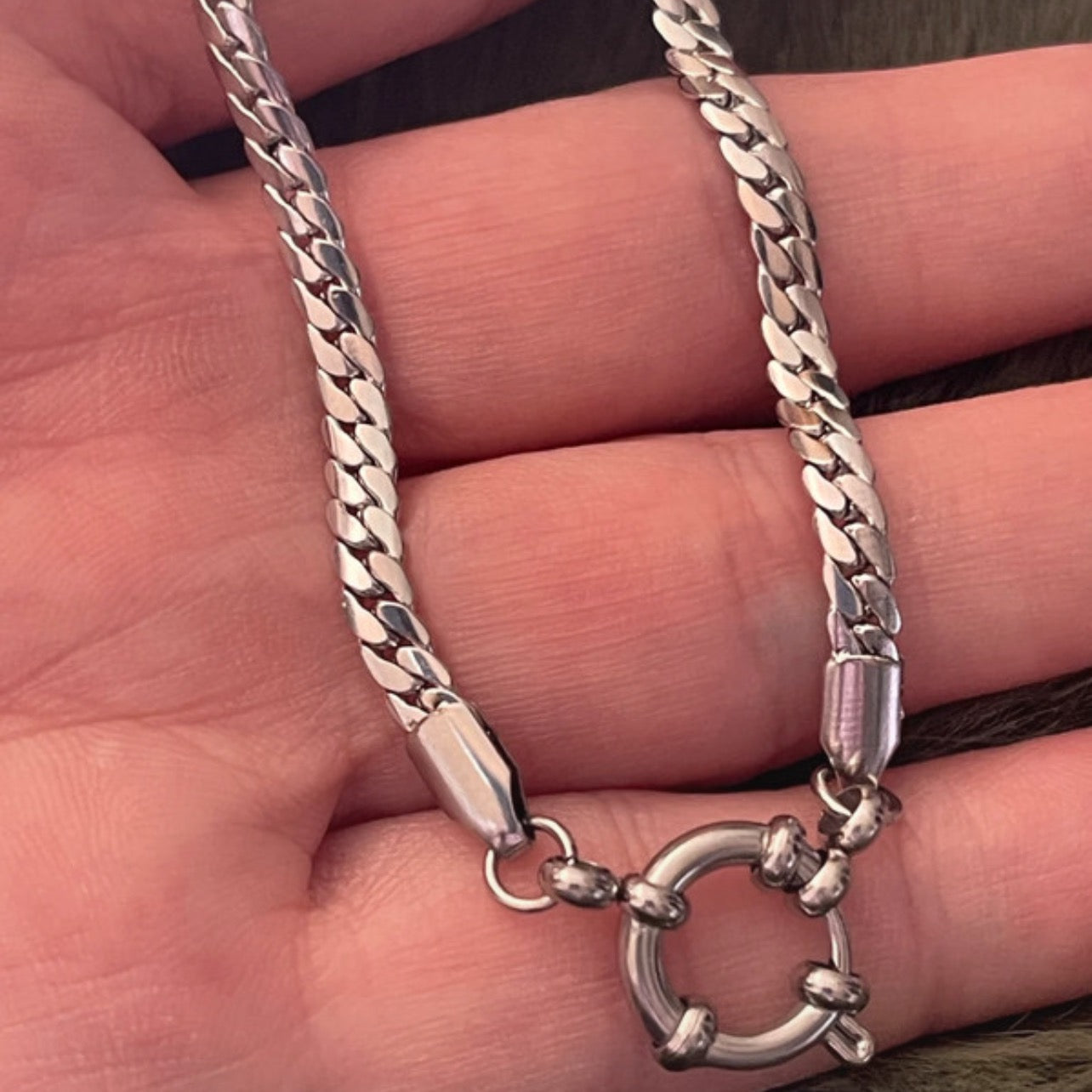 Herringbone Nautical | Silver