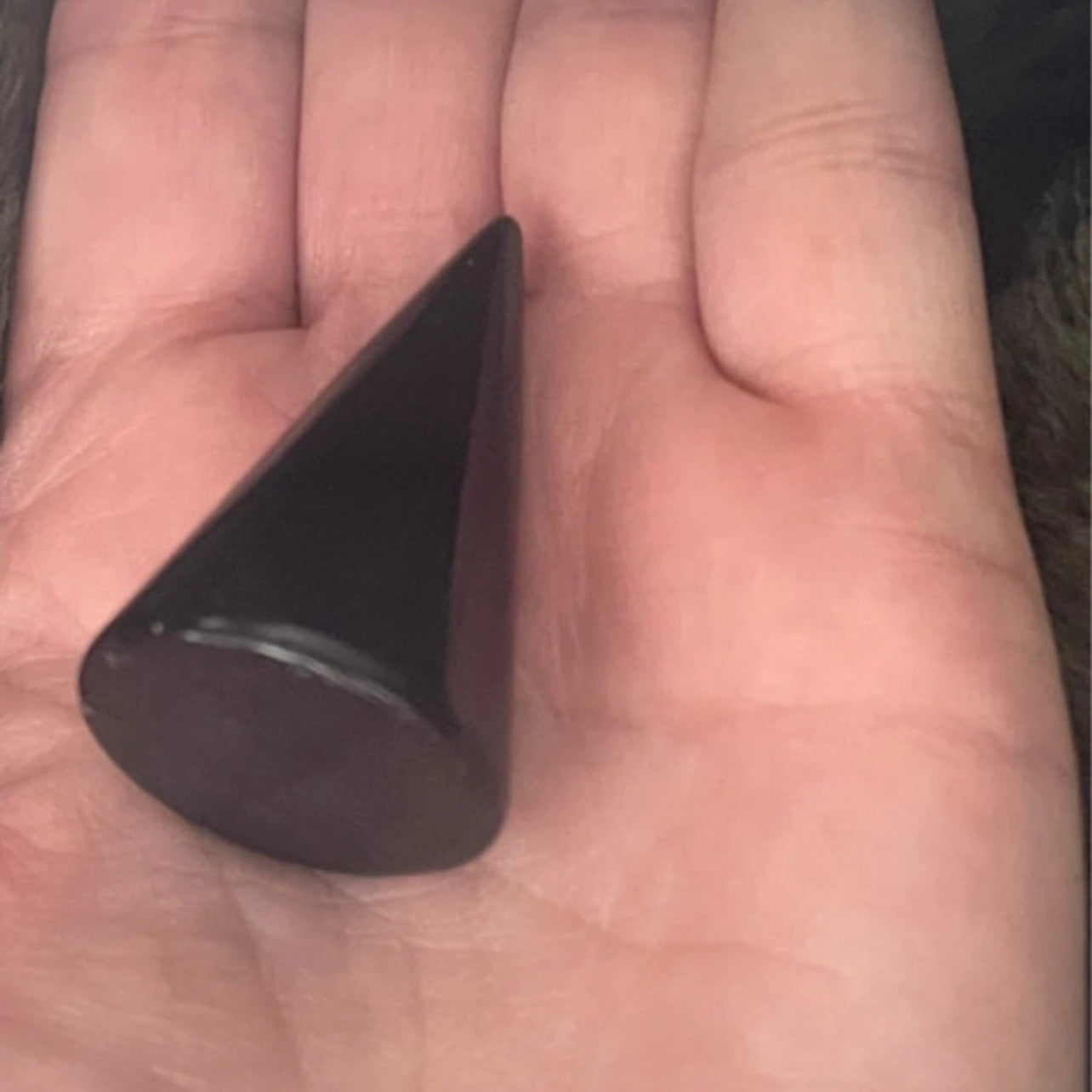 The Black Agate Crystal Ring Holder