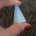 Luminous Opaline Ring Holder
