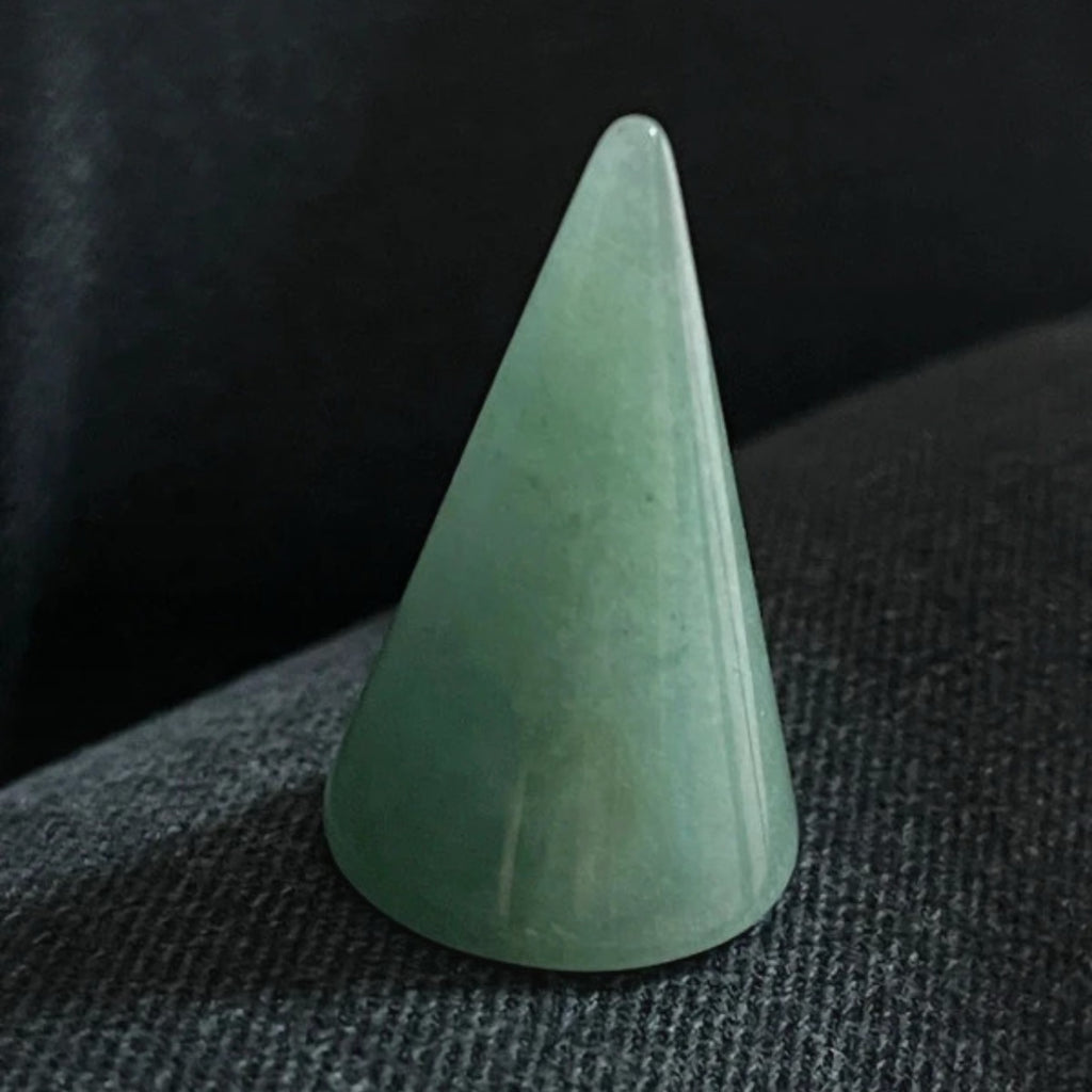 Green Aventurine Crystal Ring Holder
