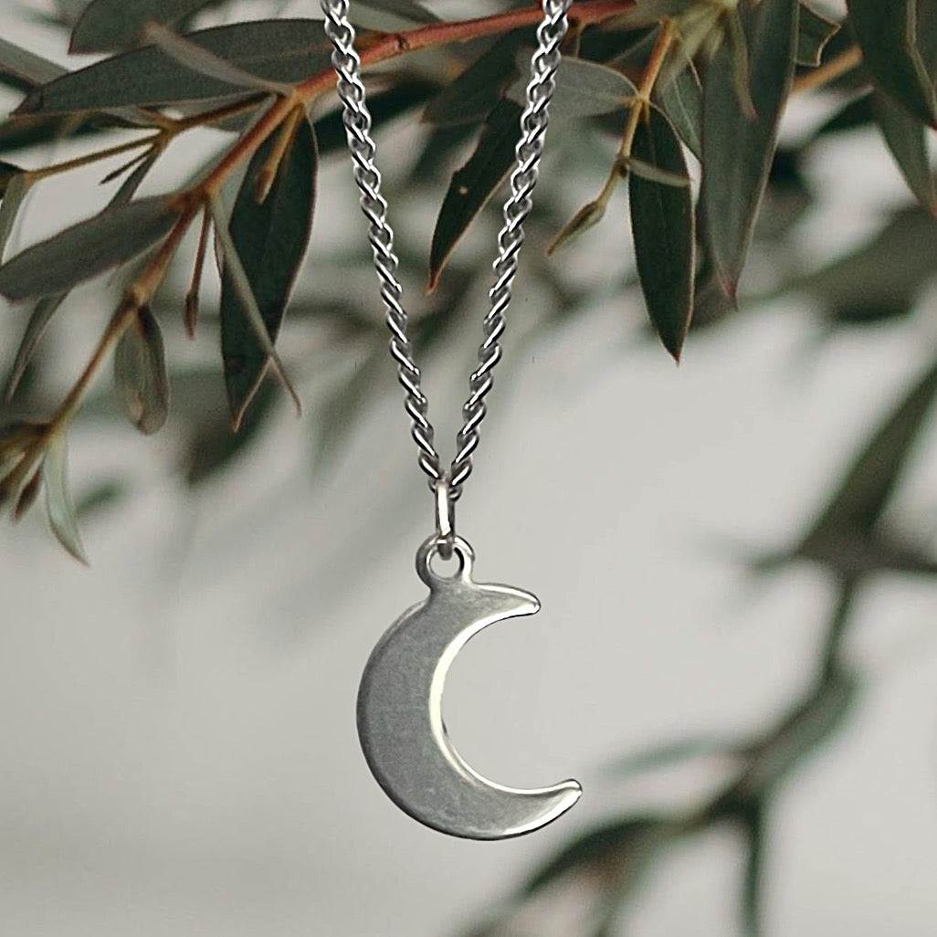 LUNA silver necklace