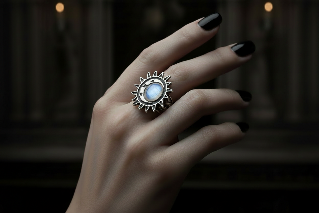 Astro Moonstone Ring