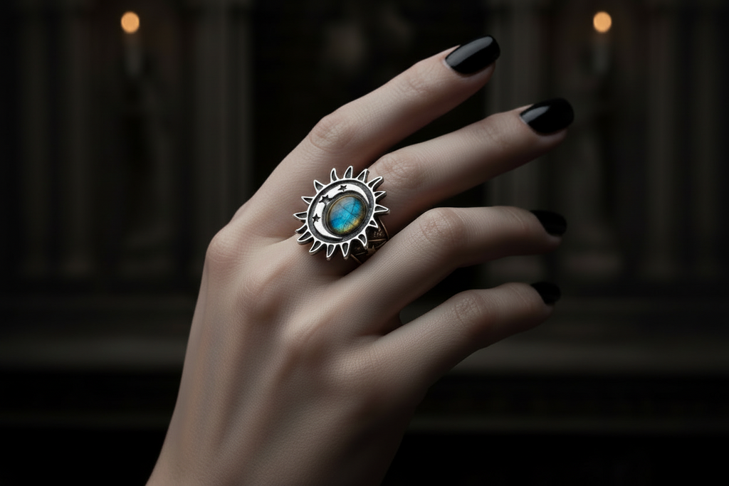 Astro Labradorite Ring